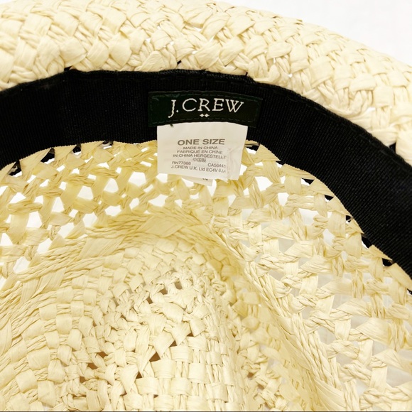 J. Crew straw fedora hat - Picture 6 of 7